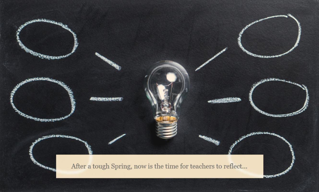 After A Tough Spring, The Time To Reflect Is Now